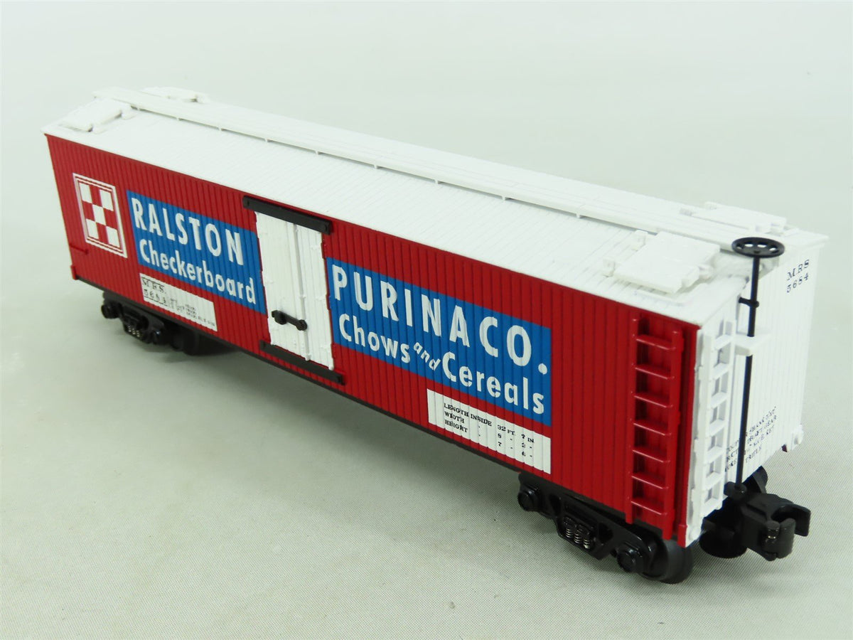 O Gauge 3-Rail MTH Rail King #30-8625 MRS Ralston Purina Die-Cast Reefer #5684