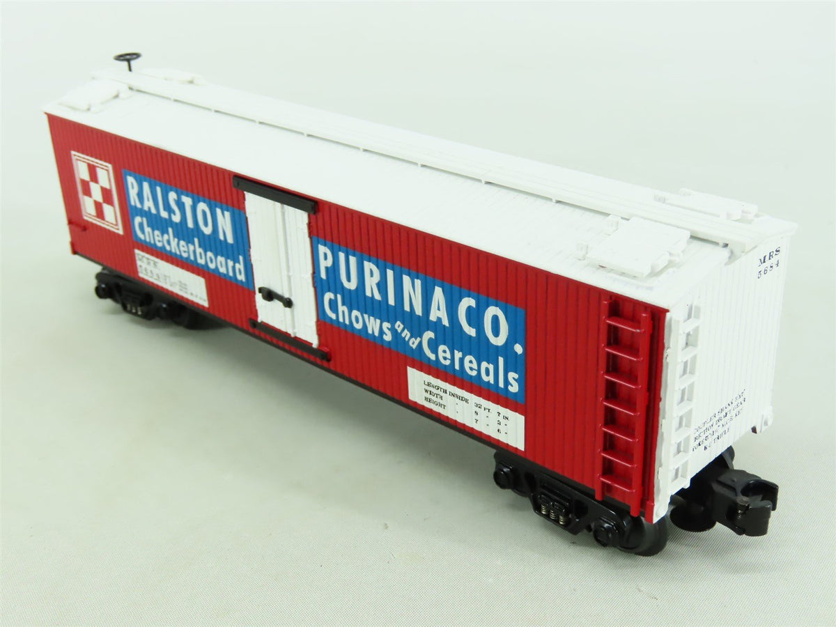 O Gauge 3-Rail MTH Rail King #30-8625 MRS Ralston Purina Die-Cast Reefer #5684