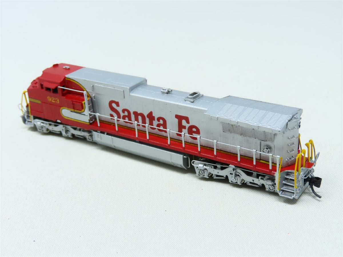 N Hallmark/Samhongsa BRASS ATSF Santa Fe &quot;Warbonnet&quot; GE Dash 8-40CW Diesel #923