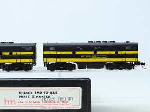 N Scale Hallmark/Samhonga BRASS SLSF Frisco EMD F3A/B Ph. 3 Diesel Set No#