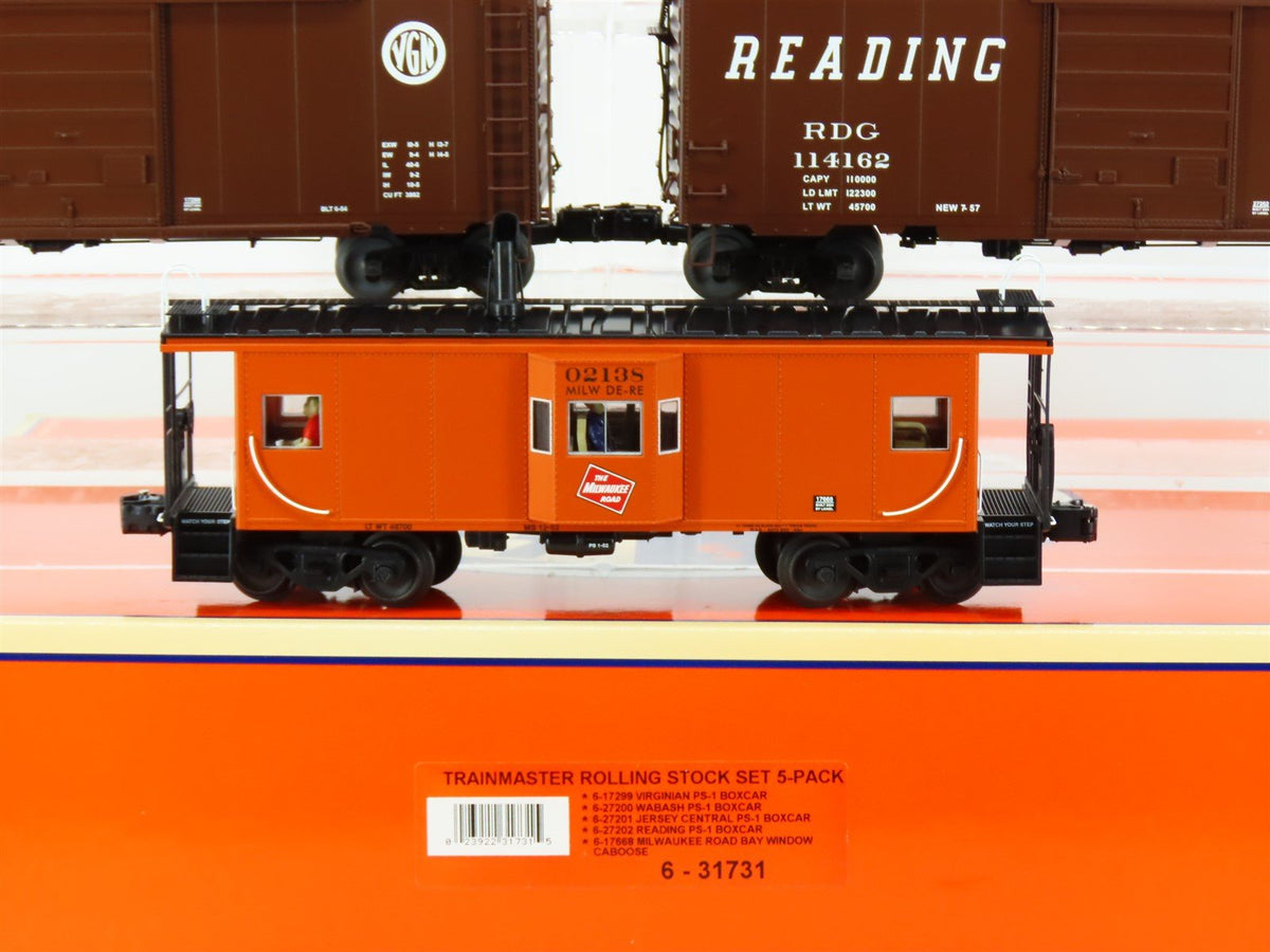 O Gauge 3-Rail Lionel 6-31731 Trainmaster Rolling Stock Freight Cars 5-Pack