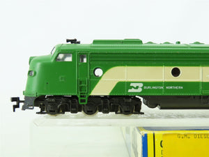 HO Scale AHM/Rivarossi 5120 BN Burlington Northern EMD E8/9A Diesel #9804