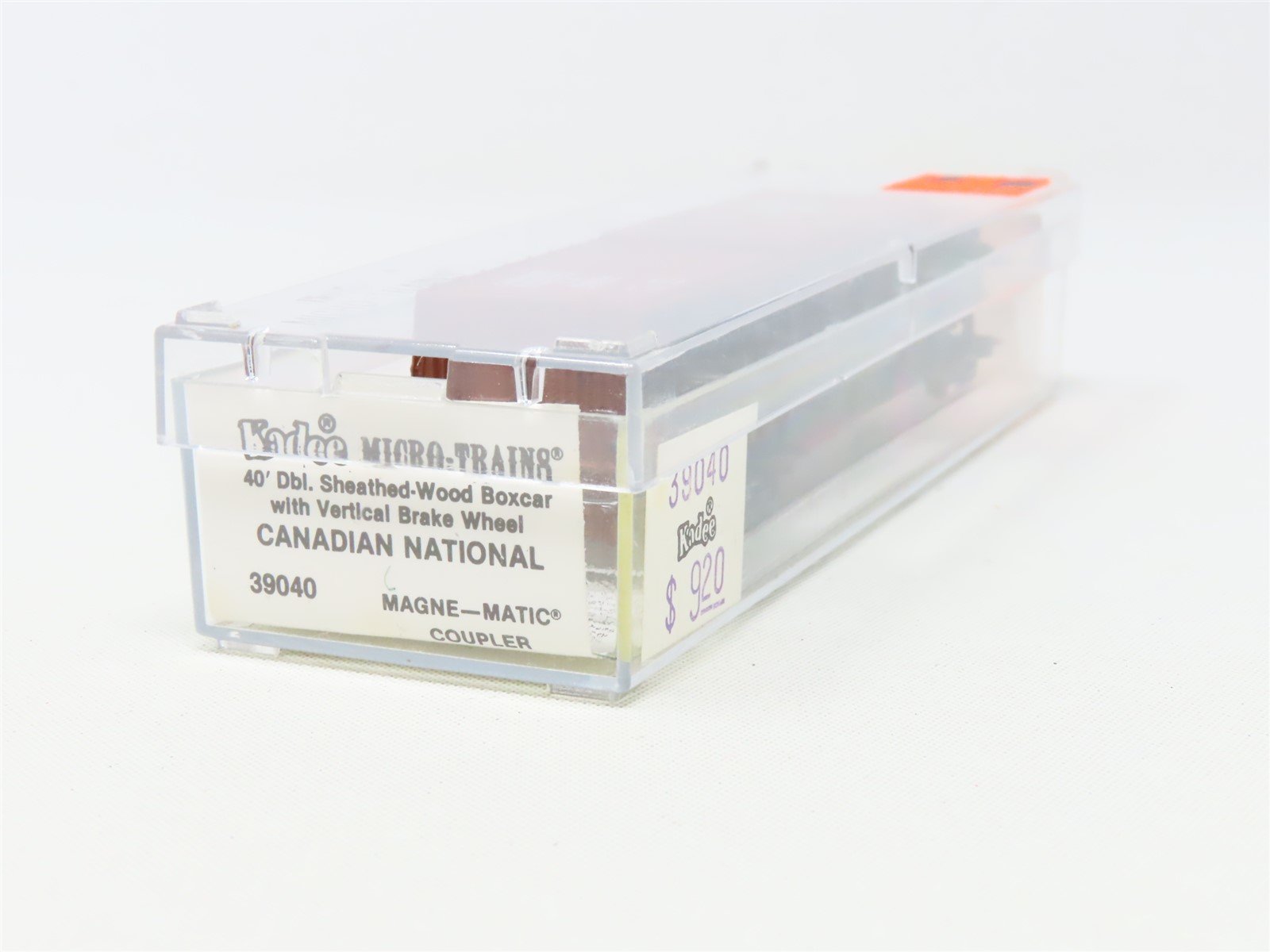 N Scale Kadee Micro-Trains MTL 39040 CN Canadian National 40' Box Car #539264