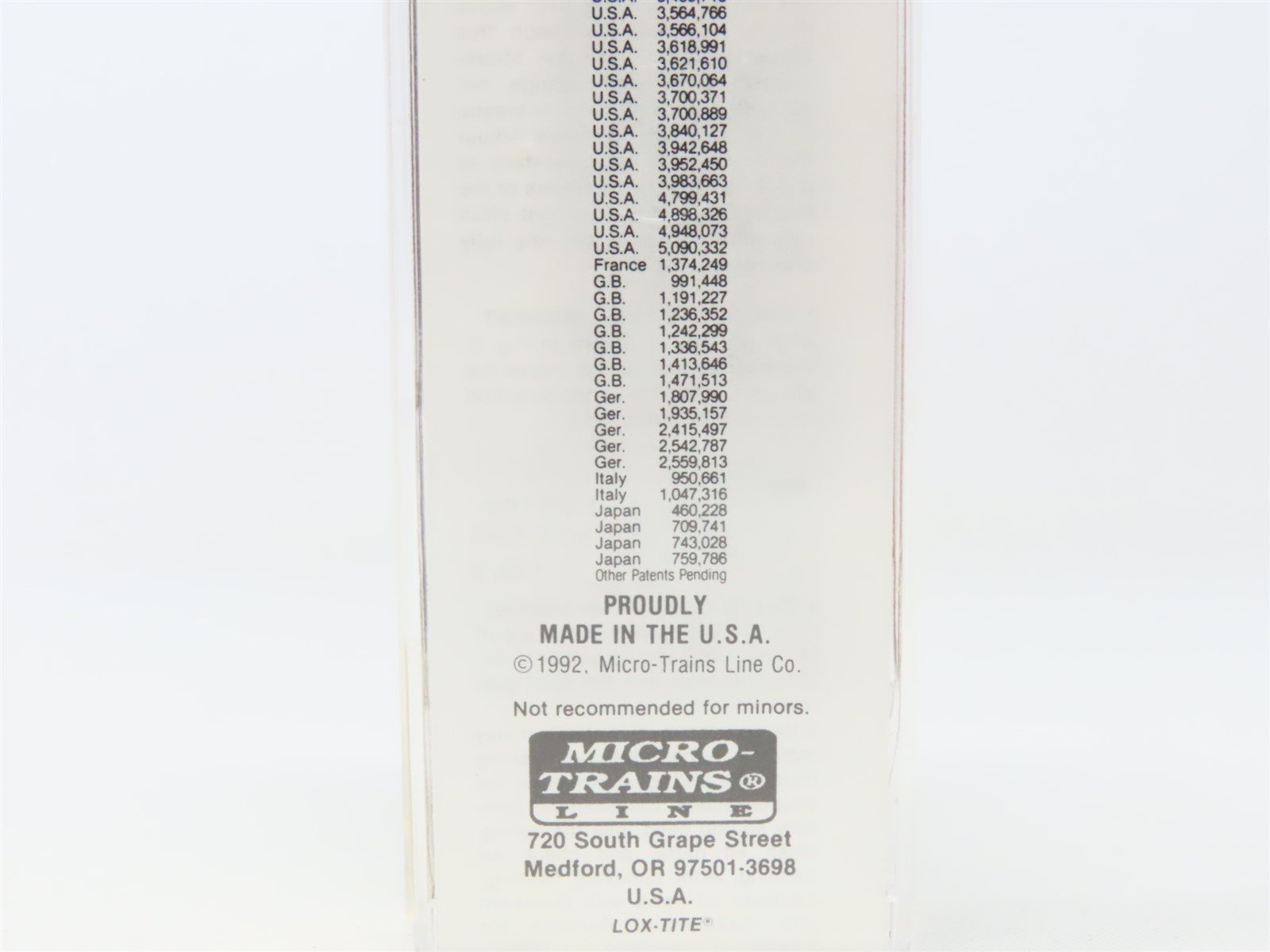 N Scale Micro-Trains MTL 20940 B&LE Bessemer & Lake Erie 40' Box Car #81005