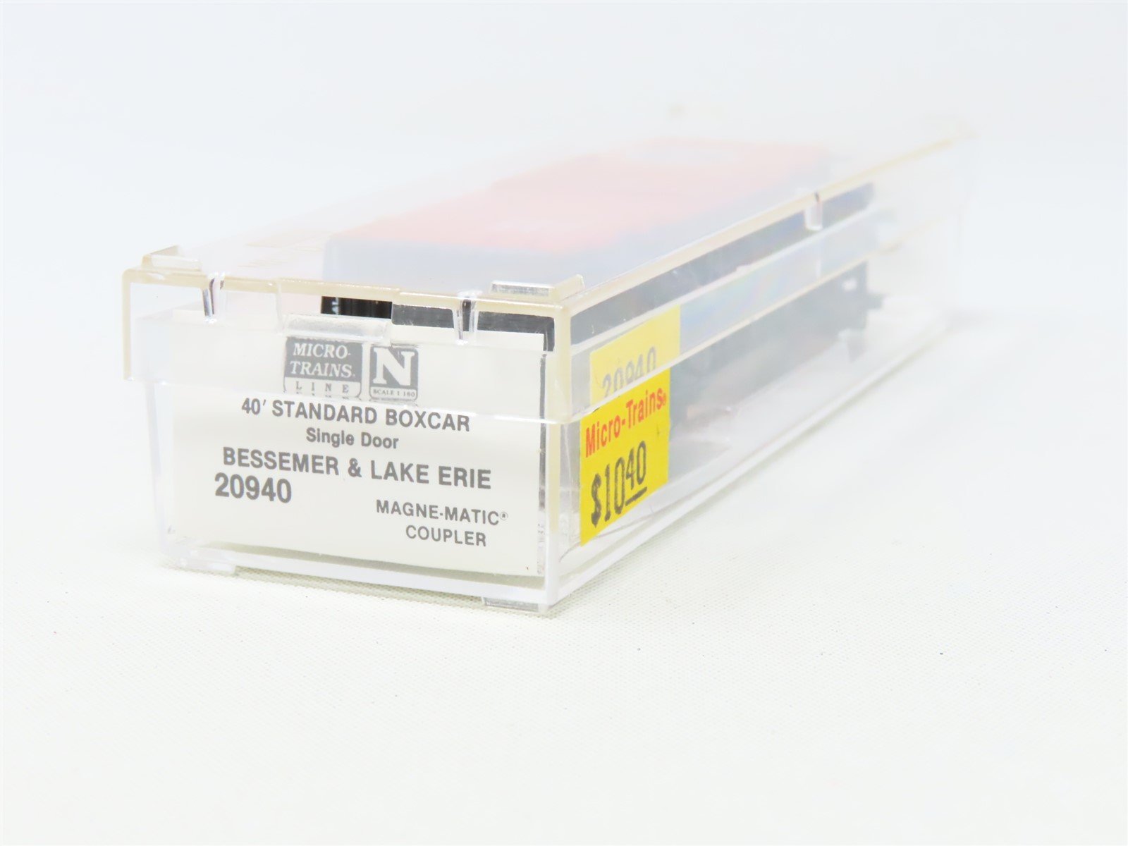 N Scale Micro-Trains MTL 20940 B&LE Bessemer & Lake Erie 40' Box Car #81005