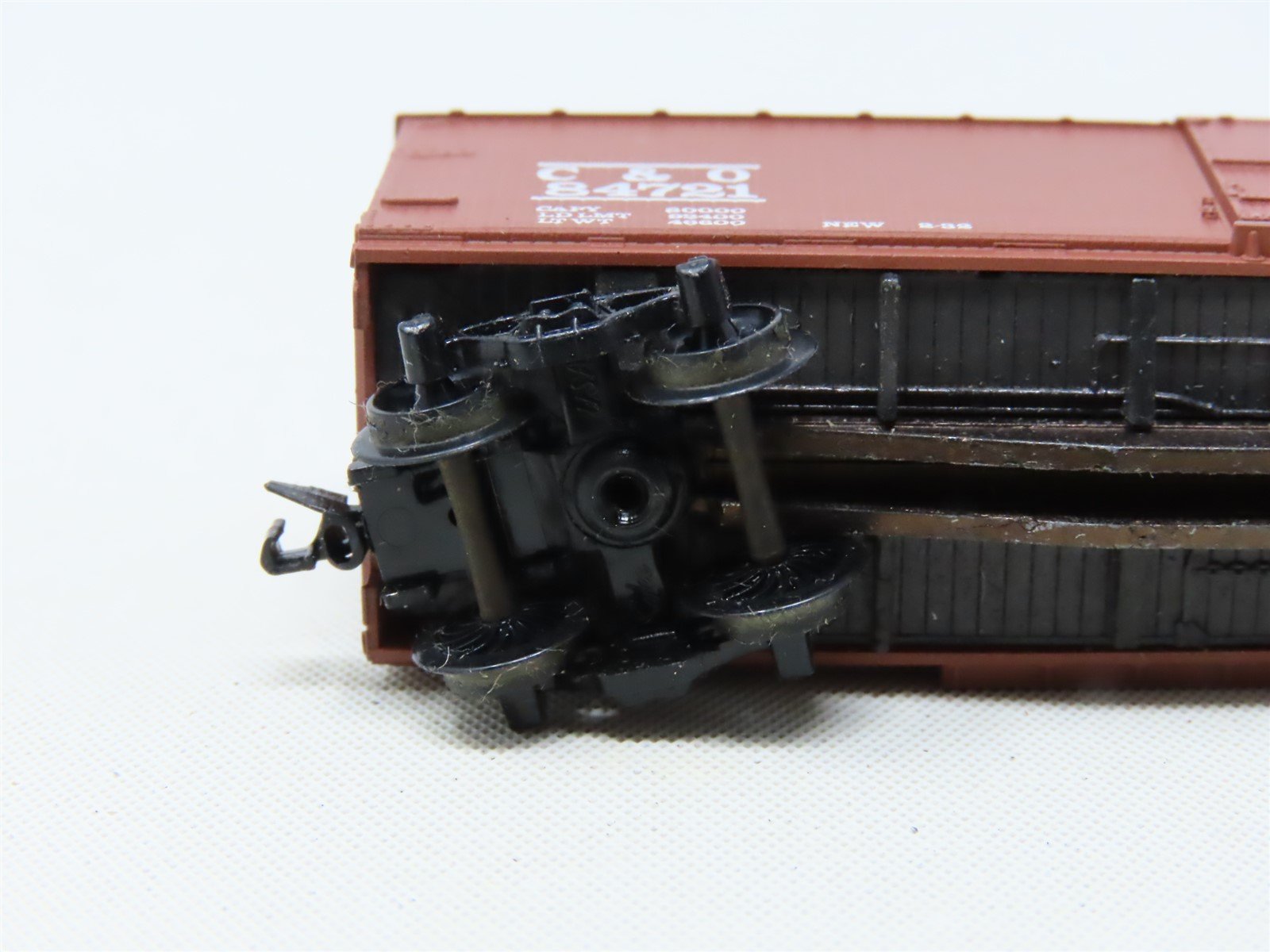 N Scale Kadee Micro-Trains MTL 20210 C&O Chesapeake & Ohio 40' Box Car #84721