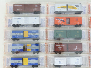 N Micro-Trains MTL Lowell Smith 6464 Series - Complete 36 Car Set +2 Bonus Packs