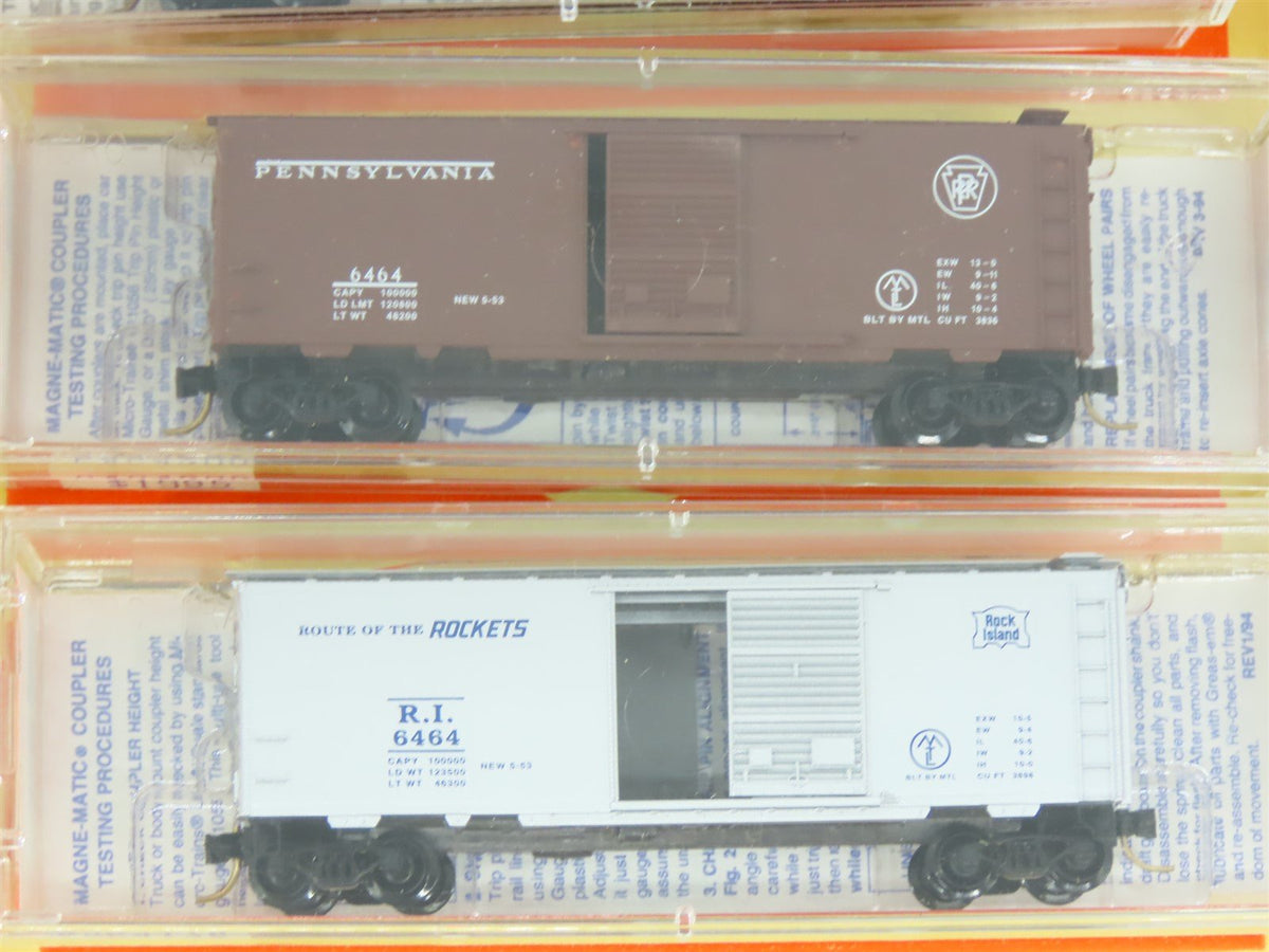 N Micro-Trains MTL Lowell Smith 6464 Series - Nearly Complete 34 Car Set + Bonus