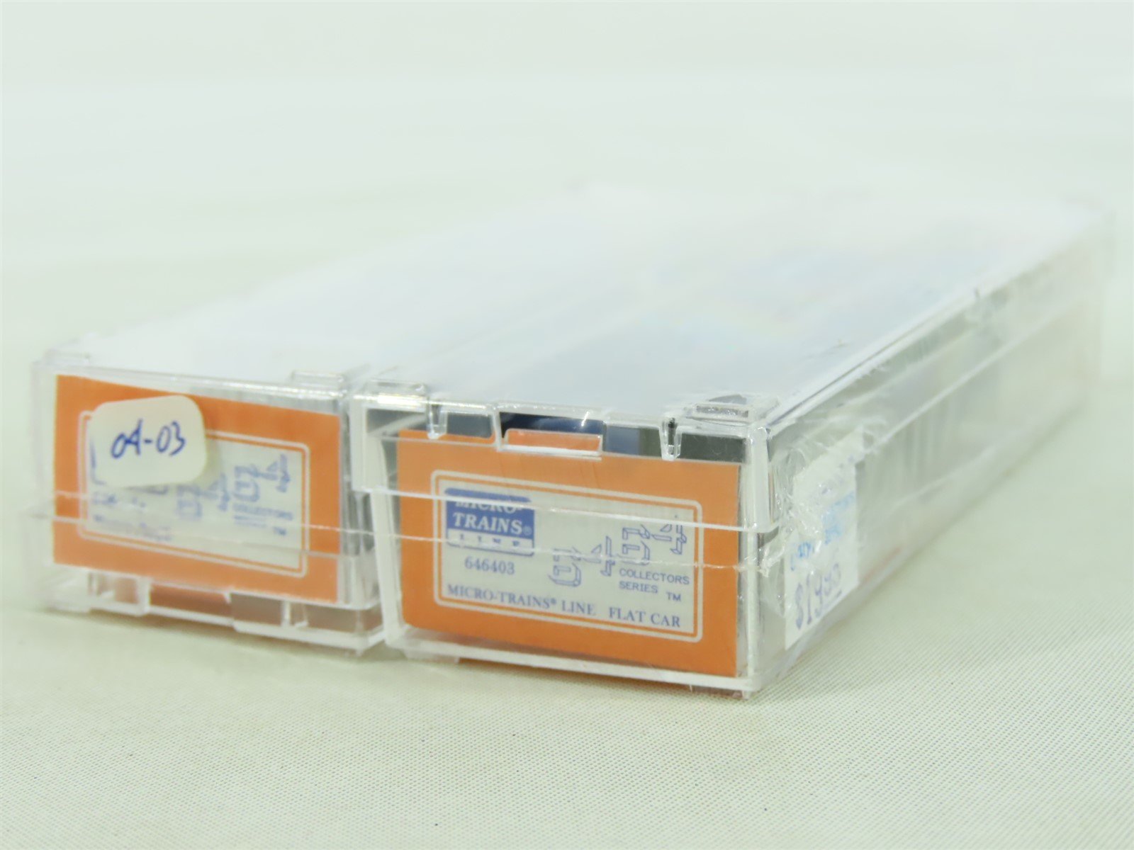 N Micro-Trains MTL Lowell Smith 6464-1b/646403 WP Box Car & MTL Flat Car -Sealed