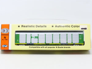 N Scale Con-Cor 0001-603004(03) TGGX BN Burlington Northern Auto Rack Car 961543