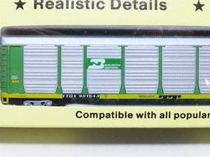 N Scale Con-Cor 0001-603004(03) TGGX BN Burlington Northern Auto Rack Car 961543