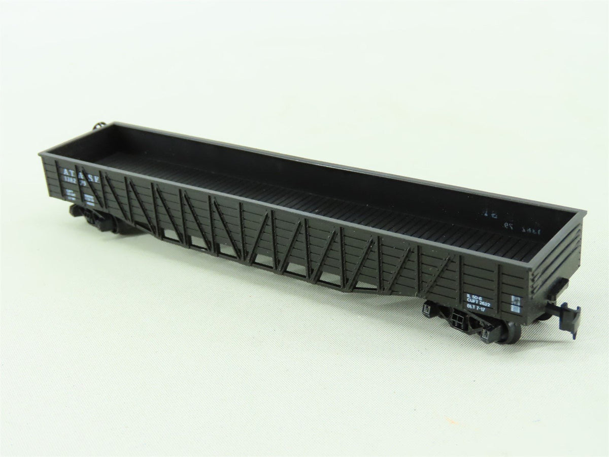 HO Scale AHM #5299C ATSF Santa Fe 50&#39; Outside Braced Gondola #138279