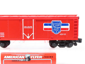 S Scale American Flyer 6-48316 BAR Bangor & Aroostook Reefer #29425