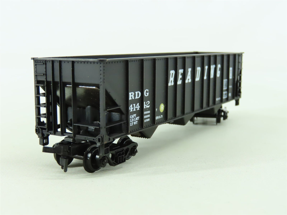 HO Scale Life-Like Trains #8472 RDG Reading 100 Ton 3-Bay Open Hopper #41442