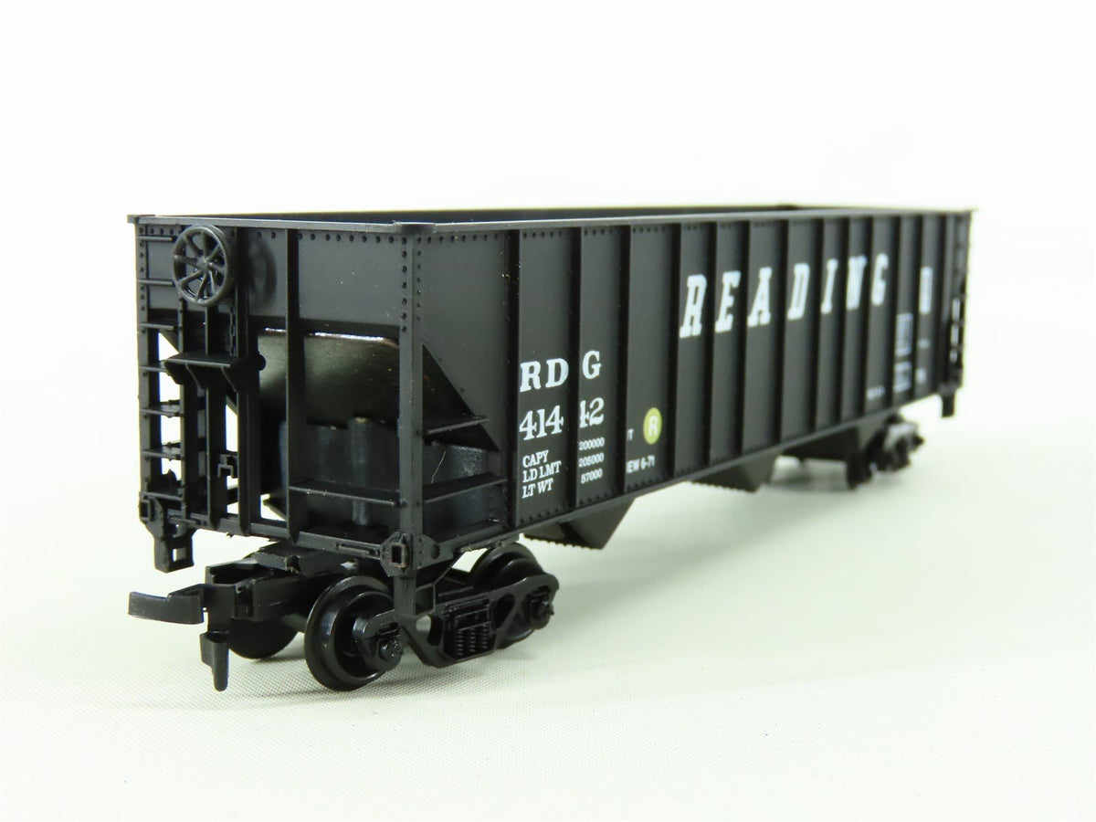 HO Scale Life-Like Trains #8472 RDG Reading 100 Ton 3-Bay Open Hopper #41442