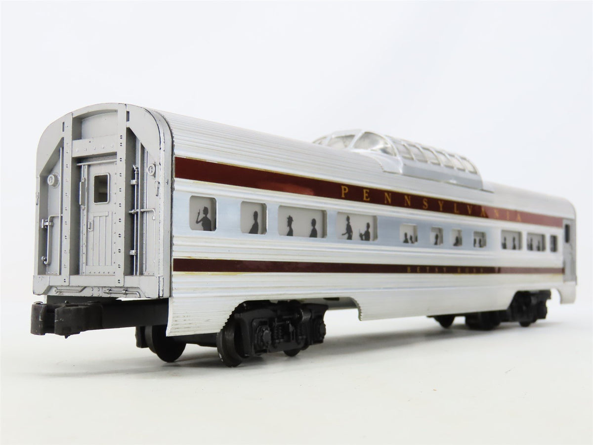 O Gauge 3-Rail Lionel 2542 PRR Pennsylvania Dome Passenger Car &quot;Betsy Ross&quot;