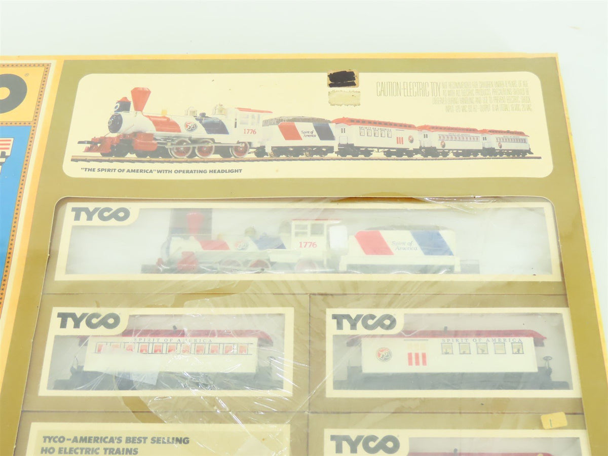 HO Scale TYCO 7320 &quot;Spirit of America&quot; 4-6-0 Steam Passenger Train Set - Sealed