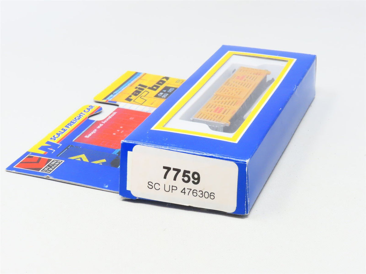 N Scale Life-Like 7759 UP Union Pacific Cattle Car #476306