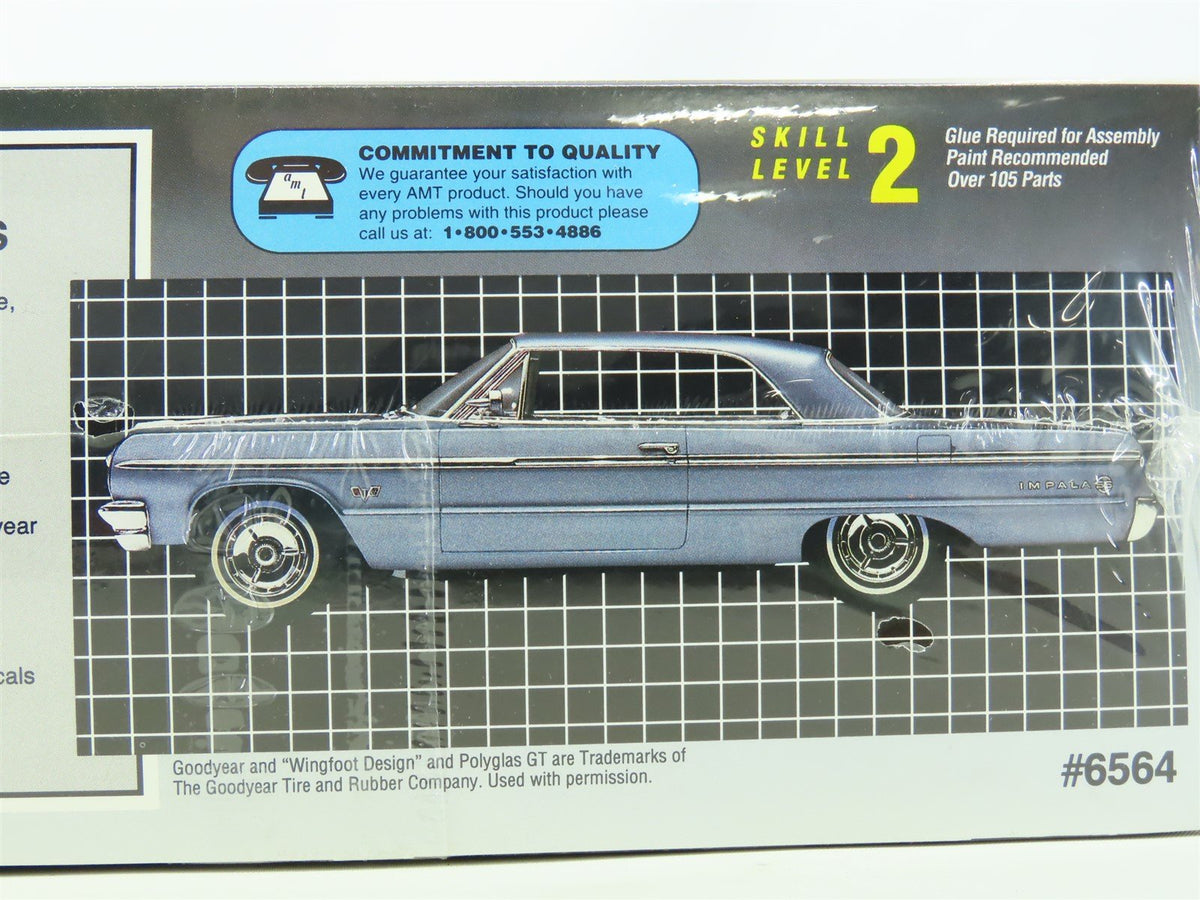 1:25 Scale AMT Ertl Plastic Model Car Kit #6564 1964 Chevrolet Impala SS- SEALED