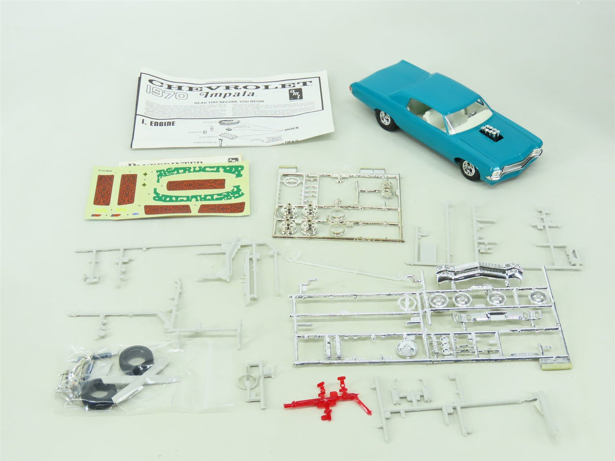 1:25 Scale AMT Ertl Model Car Kit #6172 &#39;70 Chevrolet SS Impala