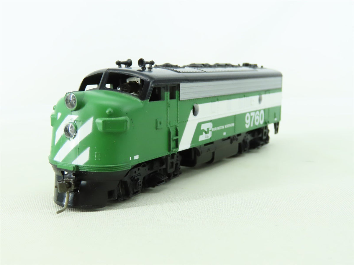 HO Athearn 3211/3012 BN Burlington Northern F7A/B/B/A Diesel Set - Custom Rd#