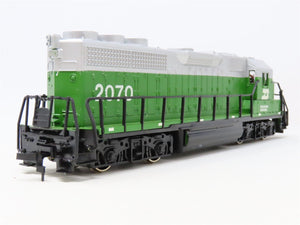 HO Scale Bachmann 825 BN Burlington Northern GP40 Diesel Locomotive w/Caboose