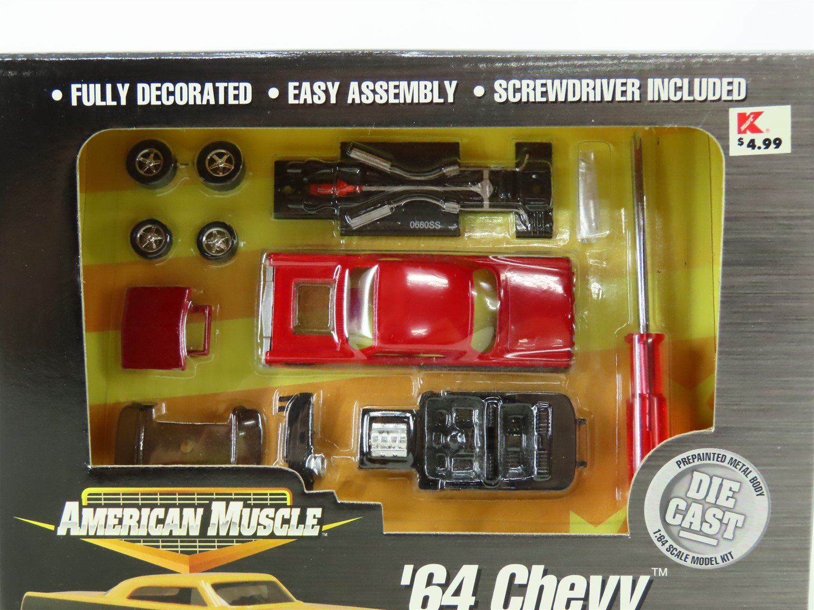 1:64 Scale Ertl American Muscle Model Car Kit 30297 Die-Cast