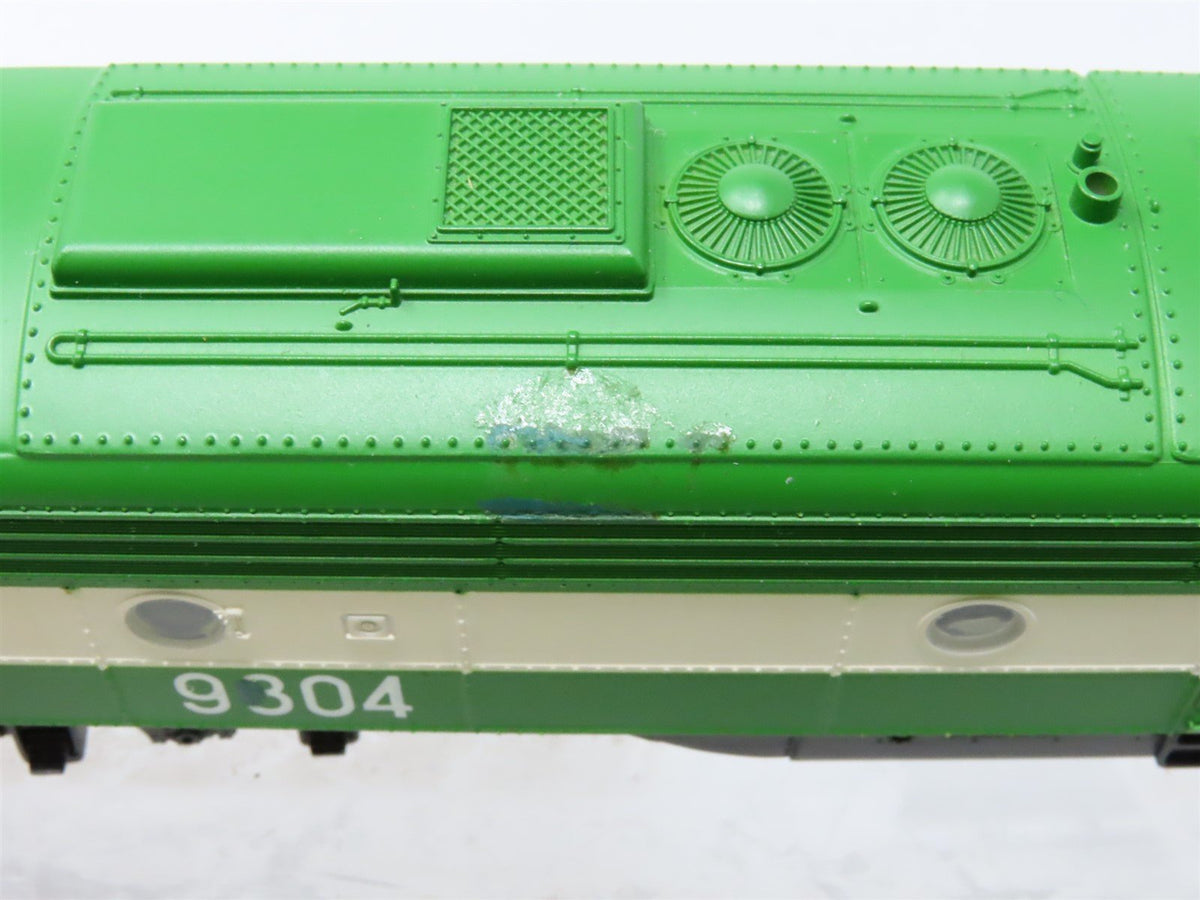 HO Scale Con-Cor 916 BN Burlington Northern E8A Diesel Locomotive Set