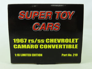 1:18 Scale Exact Detail Replicas WCC219 1967 RS/SS Chevrolet Camaro Convertible