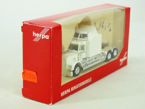 HO Scale HERPA #144872 10-Wheel Sleeper Truck Cab - White