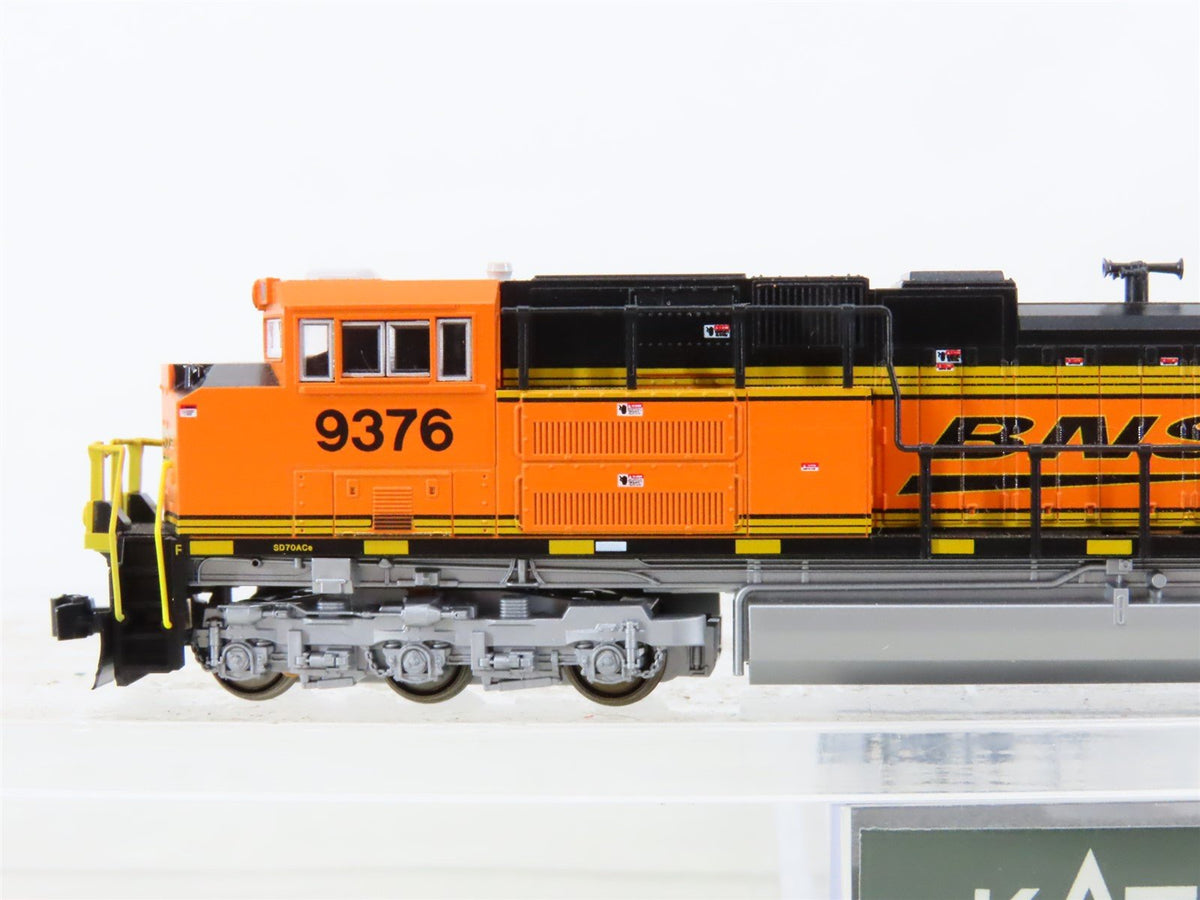 N Scale KATO 176-8434 BNSF Railway EMD SD70ACe Diesel #9376 - DCC Ready