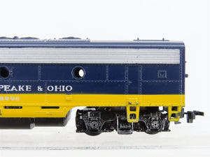 HO Scale Athearn C&O Chesapeake & Ohio F7A/B/B/A 4-Unit Diesel Set - Custom