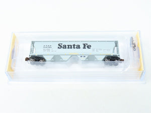 N Scale Bachmann 19152 ATSF Santa Fe 4-Bay Cylindrical Hopper Car #314783