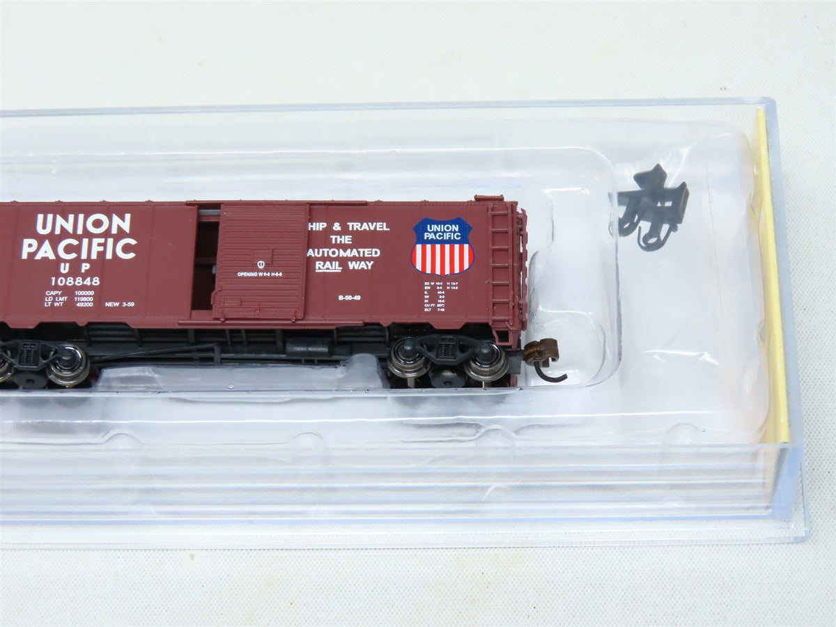 N Scale Bachmann 17053 UP Union Pacific 40&#39; Boxcar #108848