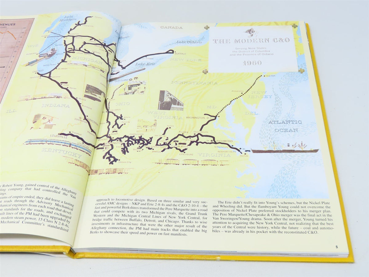 Morning Sun Chesapeake &amp; Ohio Railway Vol. 2 by Plant &amp; McClure ©2003 HC Book
