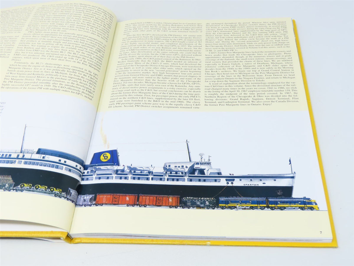 Morning Sun Chesapeake &amp; Ohio Railway Vol. 2 by Plant &amp; McClure ©2003 HC Book
