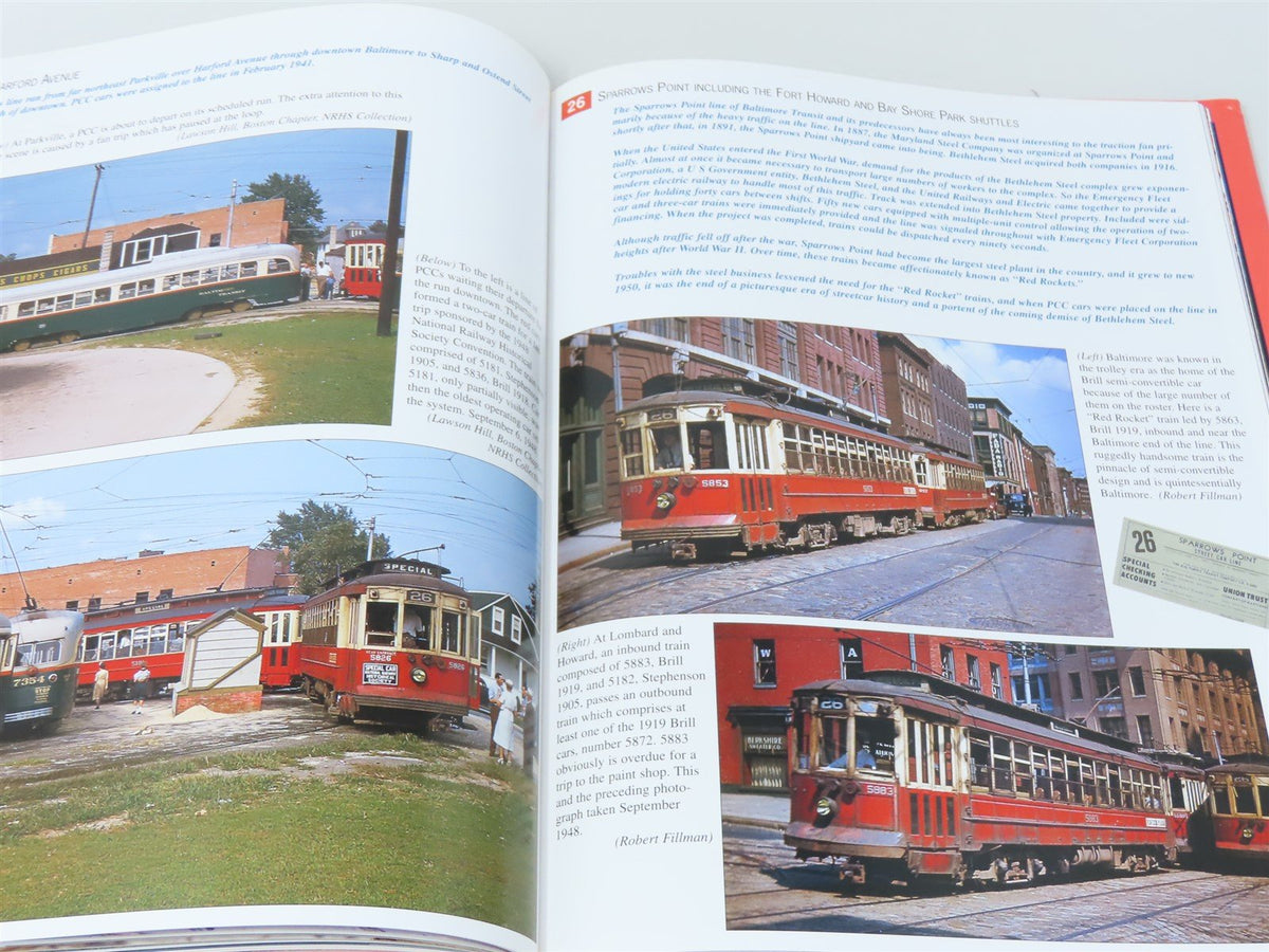 Morning Sun Baltimore &amp; Washington Trolleys In Color by King ©2006 HC Book