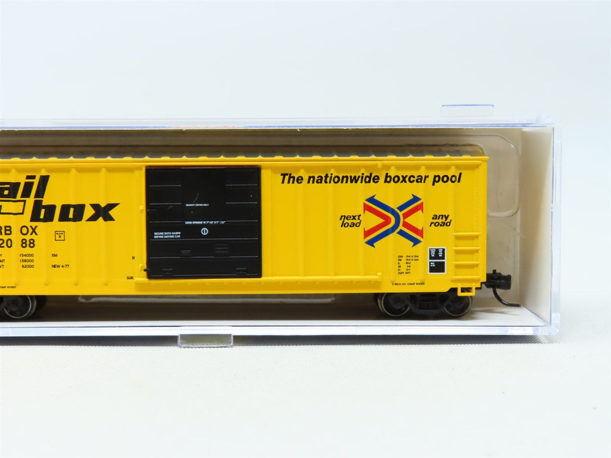 N Scale Athearn ATH6774 RBOX Railbox 50&#39; Boxcar #2088