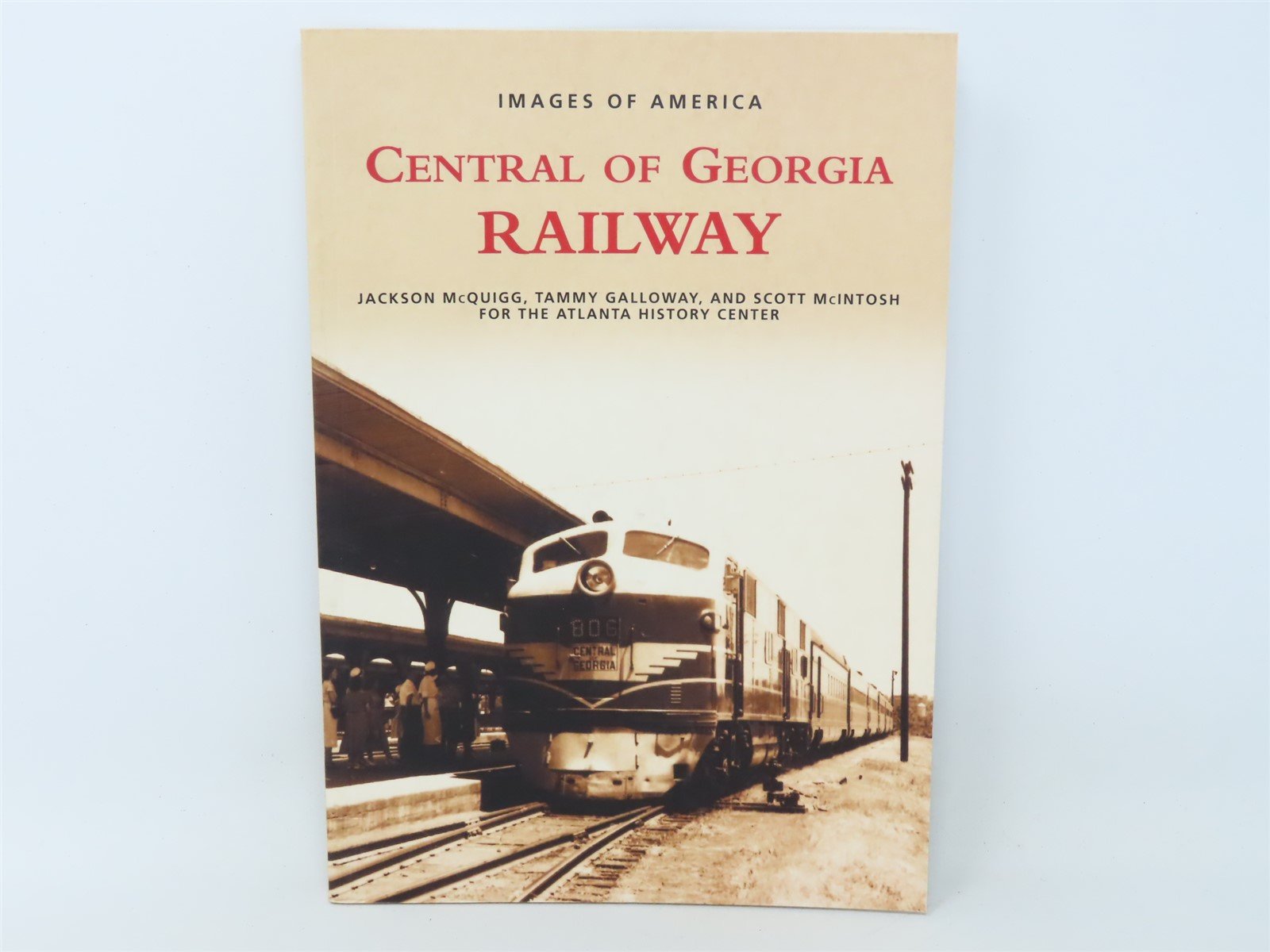 Central of Georgia Railway by McQuigg, Galloway & McIntosh ©1998 SC Book