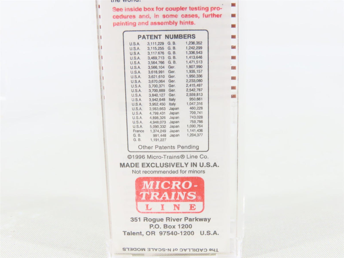 N Scale Micro-Trains MTL 45180 USAX United States Army 50&#39; Flat Car #38066