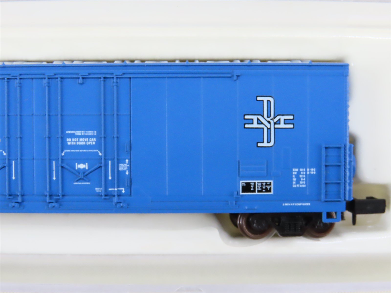 N Scale Atlas 31011 B&M Boston & Maine Evans Double Plug Door Box Car #105