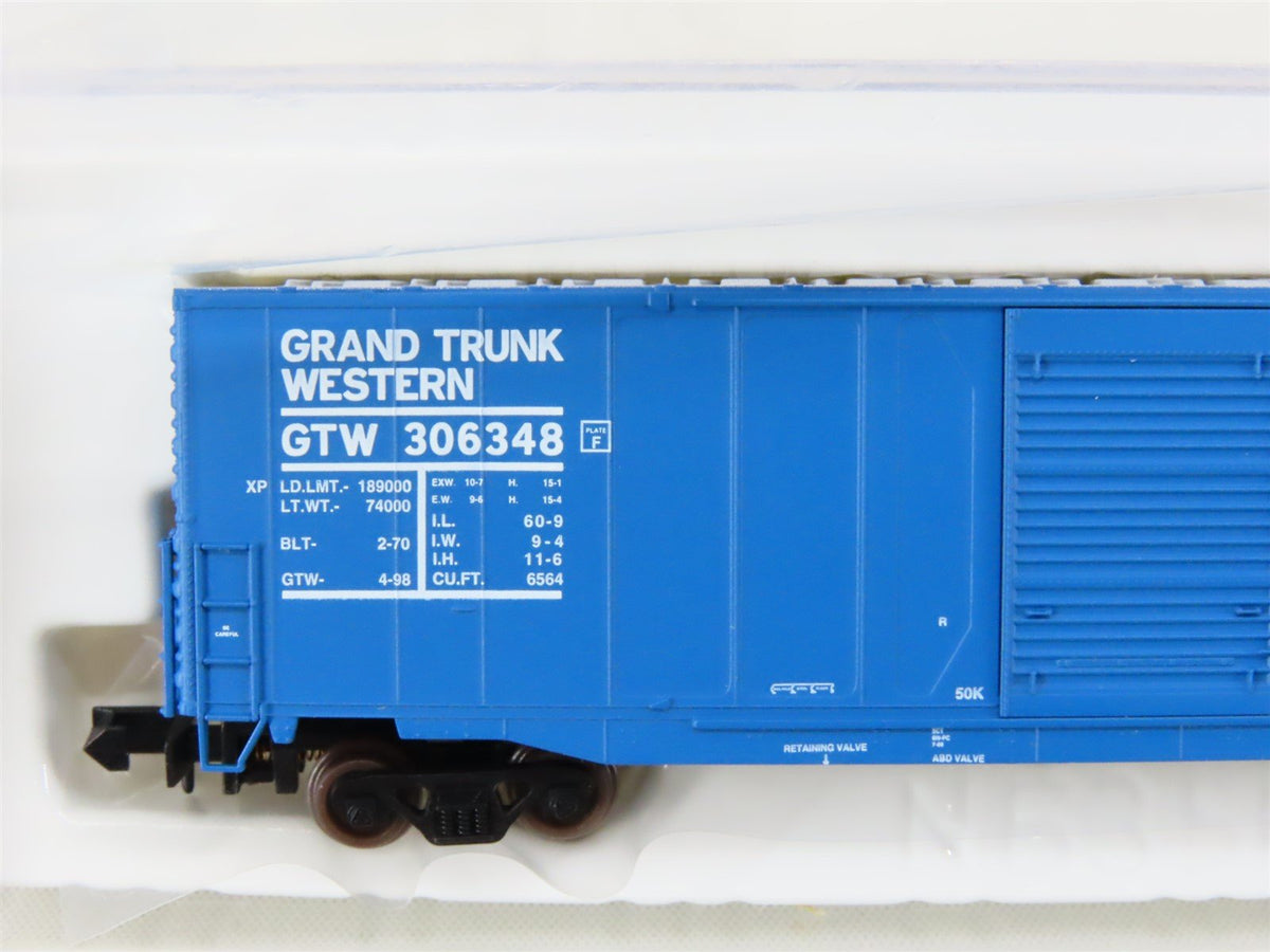 N Scale Atlas 36831 GTW Grand Trunk Western ACF 60&#39; Double Door Box Car #306348