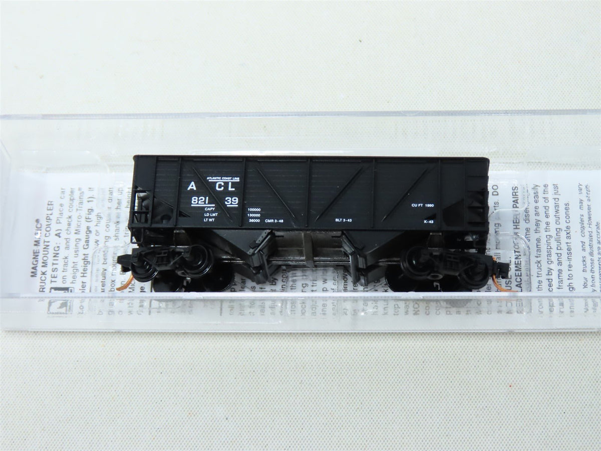 N Scale Micro-Trains MTL 05700130 ACL Atlantic Coast Line 33&#39; Hopper Car #82139