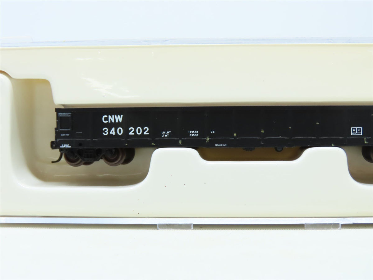 N Scale Atlas 45532 CNW Chicago &amp; Northwestern 52&#39; Evans Gondola #340202