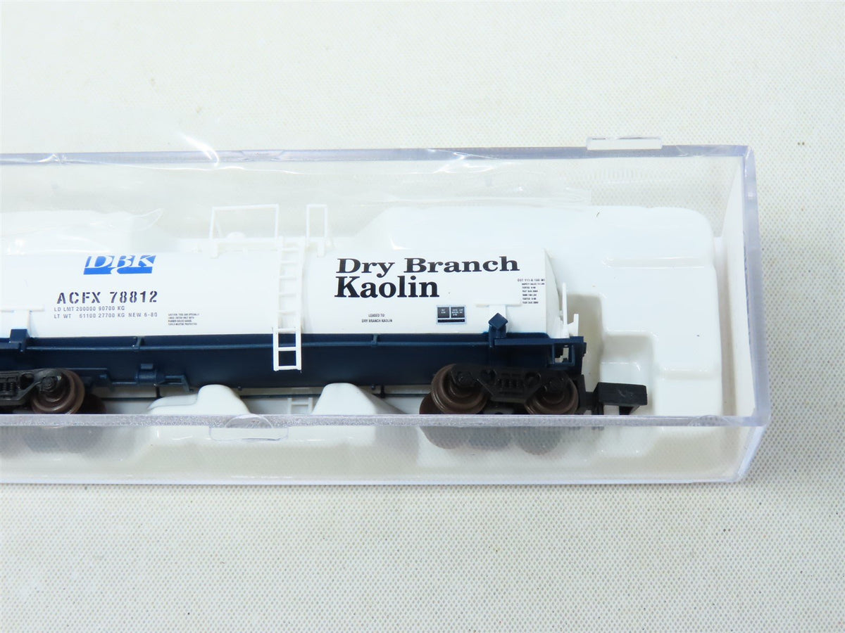 N Scale Atlas 34852 ACFX Dry Branch Kaolin Tankcar #78812