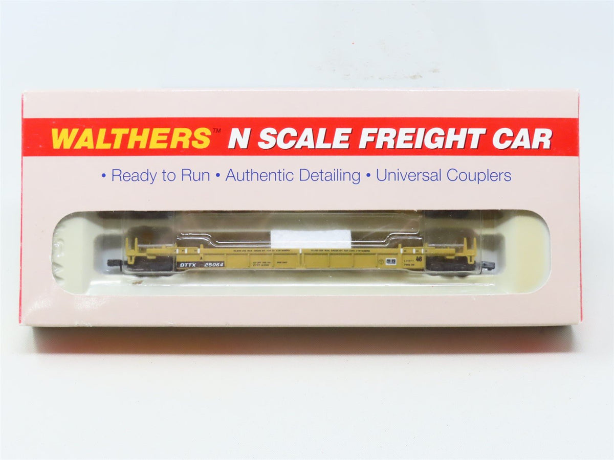 N Scale Walthers #932-8053 DTTX TTX 3-Unit Double Stack Car #25064