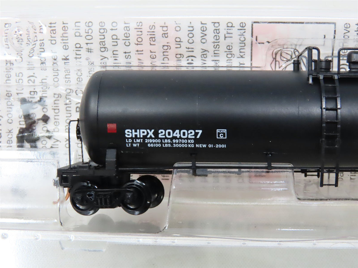 N Scale Micro-Trains MTL 110030 SHPX MacIntyre Fuels 56&#39; Tank Car #204027