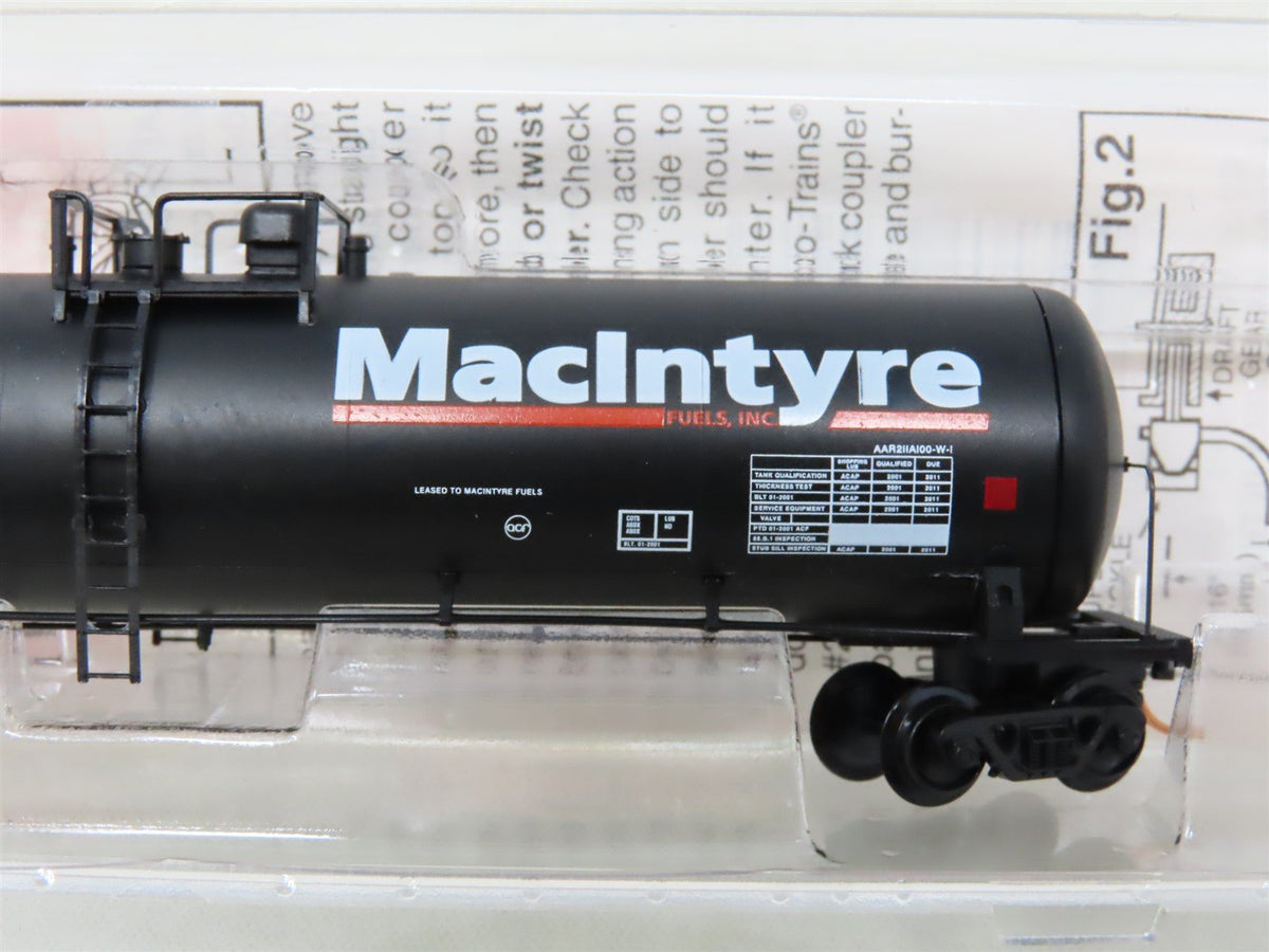 N Scale Micro-Trains MTL 110030 SHPX MacIntyre Fuels 56&#39; Tank Car #204027