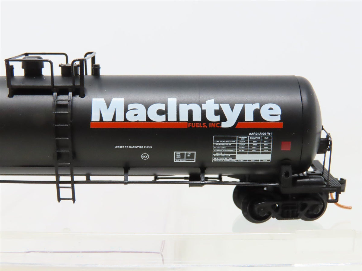 N Scale Micro-Trains MTL 110030 SHPX MacIntyre Fuels 56&#39; Tank Car #204027