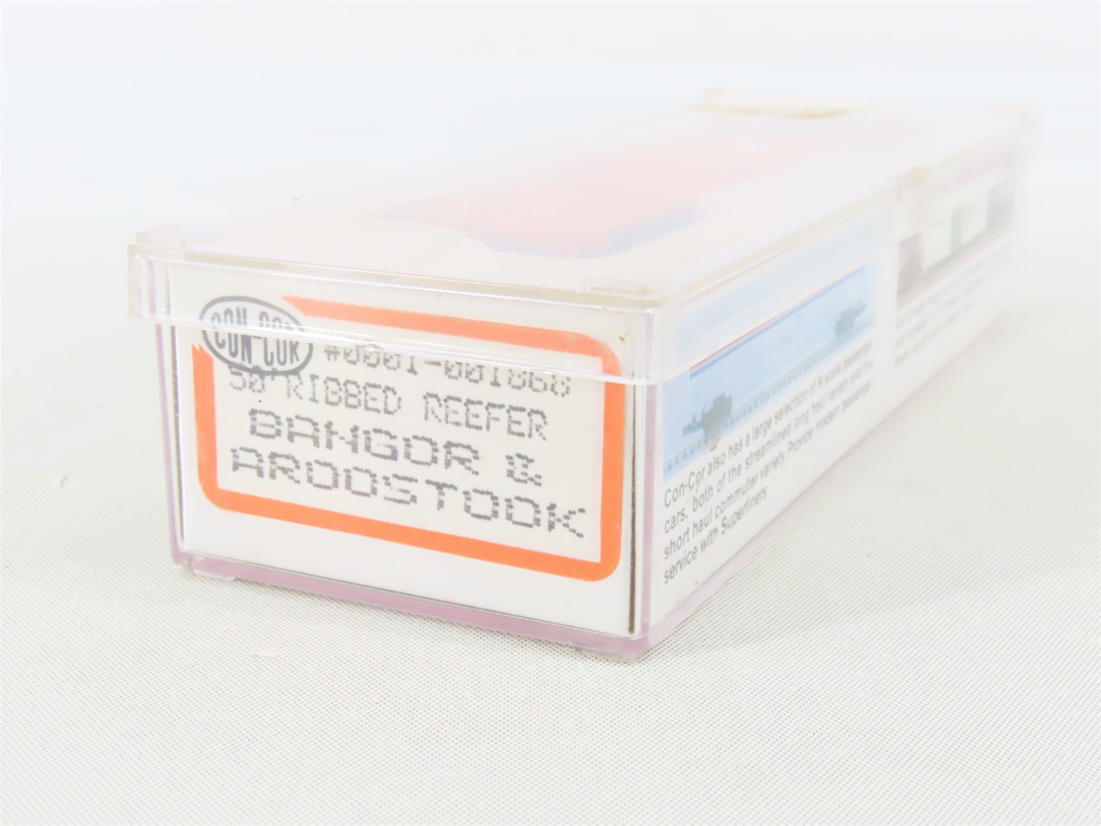 N Con-Cor 0001-001868 BAR Bangor & Aroostook 50' Rib-Side Mech Reefer #12002